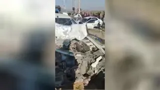 تصادفی شدید و حیرت انگیز
