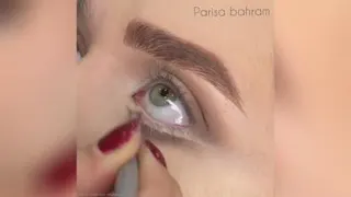 آموزش آرایش/تکنیک چشم