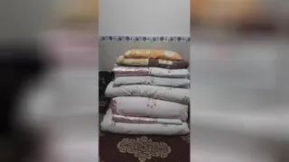 اهدای رخت خواب برای جهیزیه