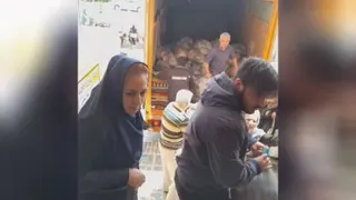 توزیع ارزاق برای خیریه
