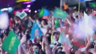 صحنه‌های جذاب از پیاده روی جشن غدیر همراه با سرود