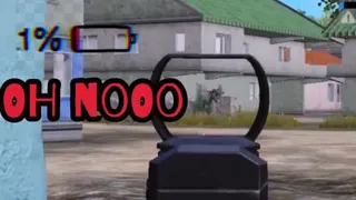 Battery is gone in the game 😡 باتری وسط بازی تموم شد | pubgmobile | پابجی موبایل