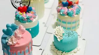آموزش تزئین مینی کیک