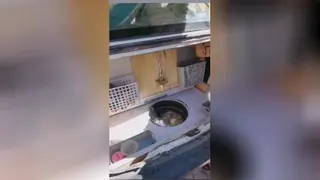 ماشینشو آشپزخونه کرده