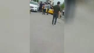 بریده شدن ترمز کامیون😳