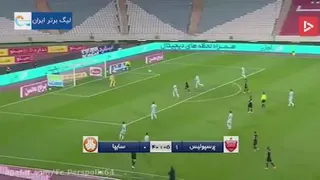 خلاصه بازی پرسپولیس و سایپا