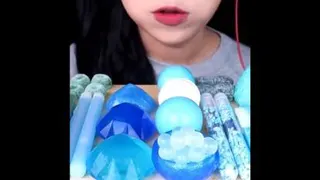 کلیپ اسمر آبیl.موکبانگl.خوشمزه😋