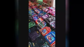 تهیه لوازم التحریر خیریه آبشار عاطفه ها شعبه طفلان مسلم