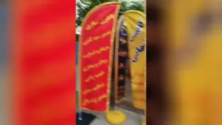 پرچم ساحلی در تهران