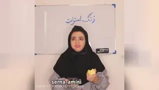 #سرنا_امینی انواع دانش آموزای جفت تو کلاس🤣👌