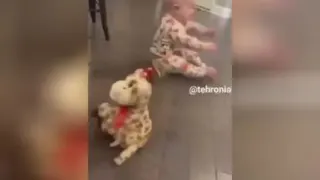 وقتی عروسکت مربی ورزشتم باشه😍
