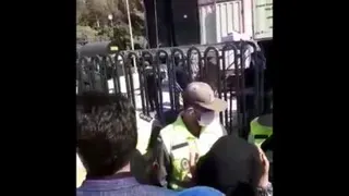 نمایی از لحظه خاکسپاری استاد شجریان 99/7/19