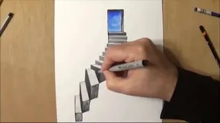 نقاشی بسیار زیبای سه بعدی (قسمت دوم)