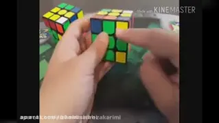 آموزش حل روبیک به روش نیمه حرفه ای