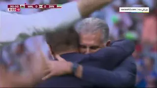 گل اول ایران به ولز توسط روزبه چشمی