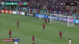 خلاصه بازی پرتغال 2 - فرانسه 2