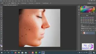 آموزش فتوشاپ - برداشت خال