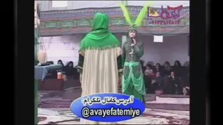 پیشخوانی تعزیه حضرت عباس(ع) خمین 97