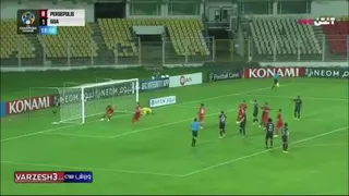 گل اول پرسپولیس به گوا هند
