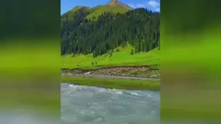 طبیعت #زیبا ی #قرقیزستان