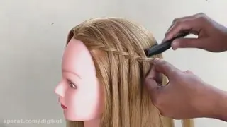 بافت موی زیبا دخترونه