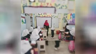 املای دستمال کاغذی ،خلاقیت معلم کلاس اول دبستان خانم فاطمه میکانیکی آموزگار پایه