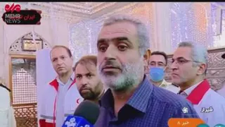 فیلم تیراندازی تروریست در حرم شاهچراغ شیراز