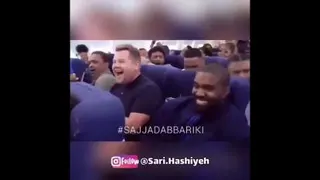آهنگ مازندرانی در هواپیما