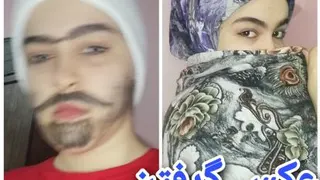 عکس گرفتن اعضای خانواده تابان نظری طنز