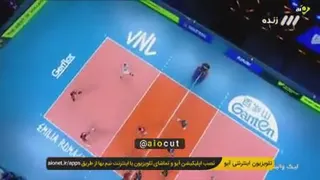والیبال بین ایران وامریکا