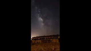 تایم لپس کهکشان راه شیری