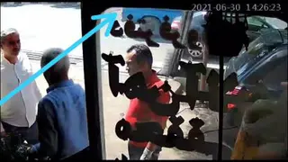 تصادف پراید و نیسان با سرعت بالا بلوار دانش قم