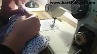 آموزش برش و دوخت کیسه ی خرید پارچه ای