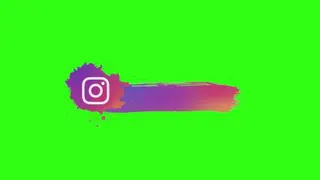 اینستاگرام با پرده سبز