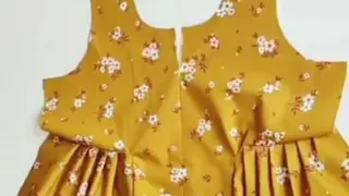 پیراهن دخترانه بدون الگو