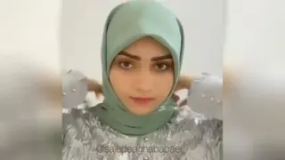 بستن روسری بدون گره