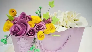 طرز ساخت گل زیبا🌹🌺