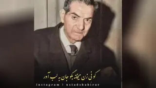 شعری بسیار دلنشین از استاد شهریار