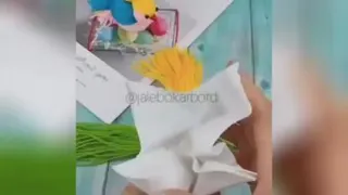 پرنده با کاموا