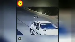 صحنه سازی تصادف و دزدیدن ماشین