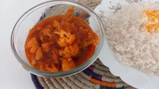 طرز تهیه خورش گل کلم با مرغ