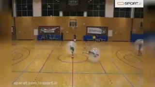 ورزش جدید و هیجان انگیز فوتبال حبابی