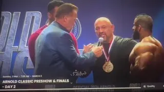 صحبت هادی چوپان با آرنولد..