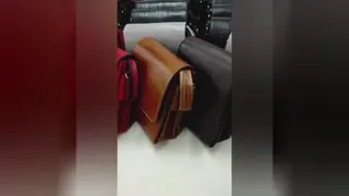 کیف تمام چرم اسپرتی