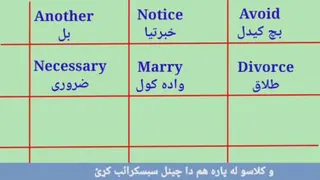 لغات های انگلیسی