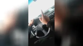 دریفت با ماشین توسط خودم