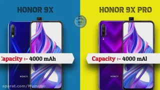 مقایسه دو گوشی آنر 9x و آنر 9x pro
