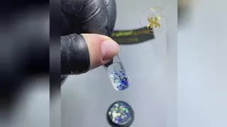 آموزش دیزاین آمبره اکلیلی با پالی ژل و قالب در سالن زیبایی شقایق