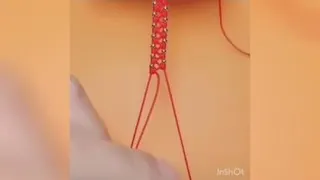آموزش بافت دستبند مرواریدی