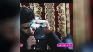 صالح جعفر زاده و بهنام بانی در مراسم عروسی